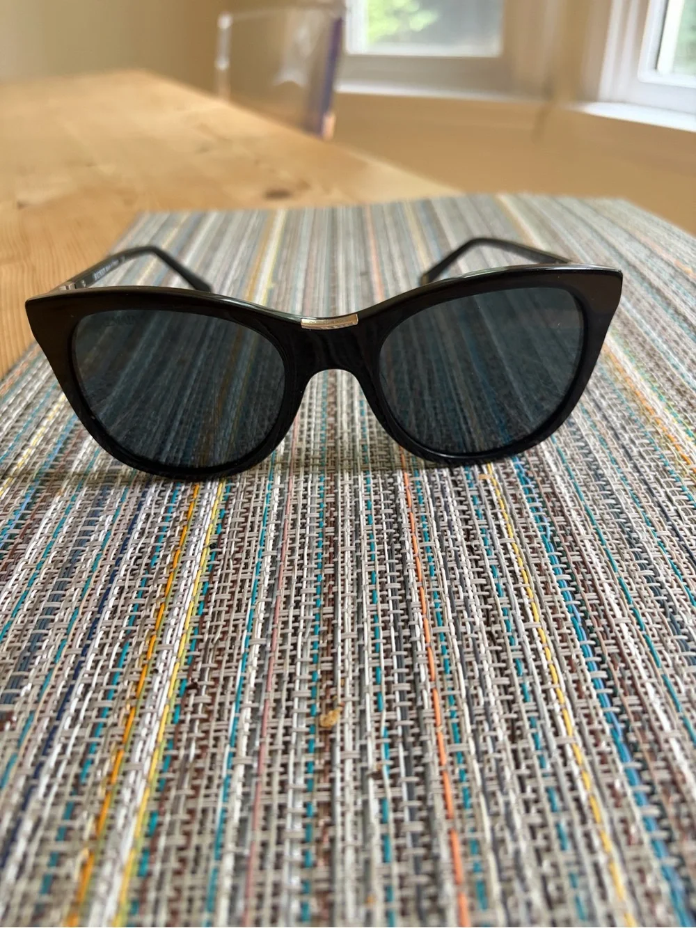 Black Women's Balmain Oversized Sunglasses  No Case